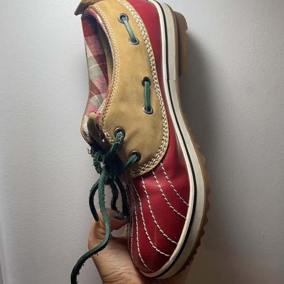 Sorel waterproof boat doc/rubber moc shorties sz8 - Picture 8 of 8